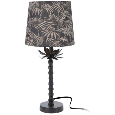 Lampada da tavolo in metallo 49 cm