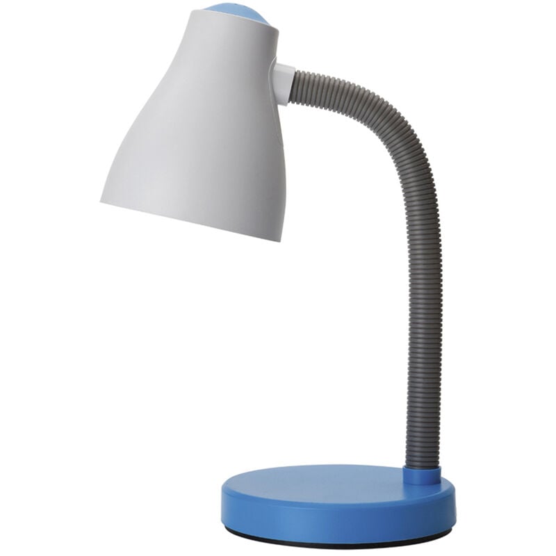 Image of Lampada Da Scrivania In Plastica Moderna Toy Azzurro 1 Luce E27 - Azzurro