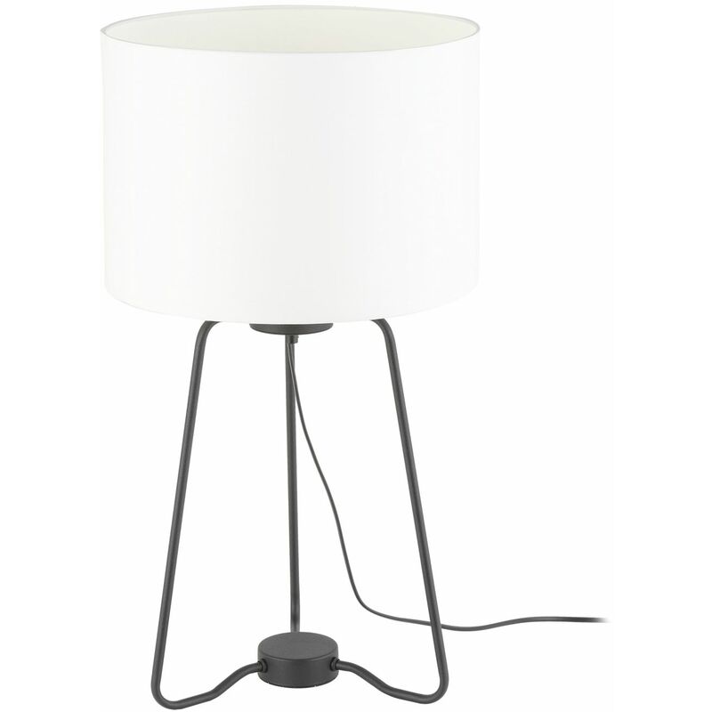Lampada da tavolo in tessuto Metallo 65 cm di
