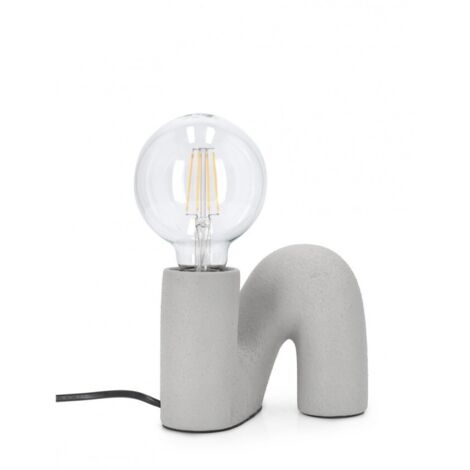 Lampada da tavolo "Jael Irr" in ceramica h 12,5 cm