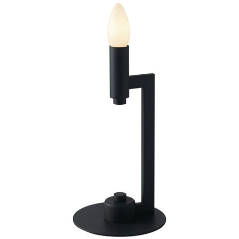 "Lampada da tavolo KAROL in metallo grigio"