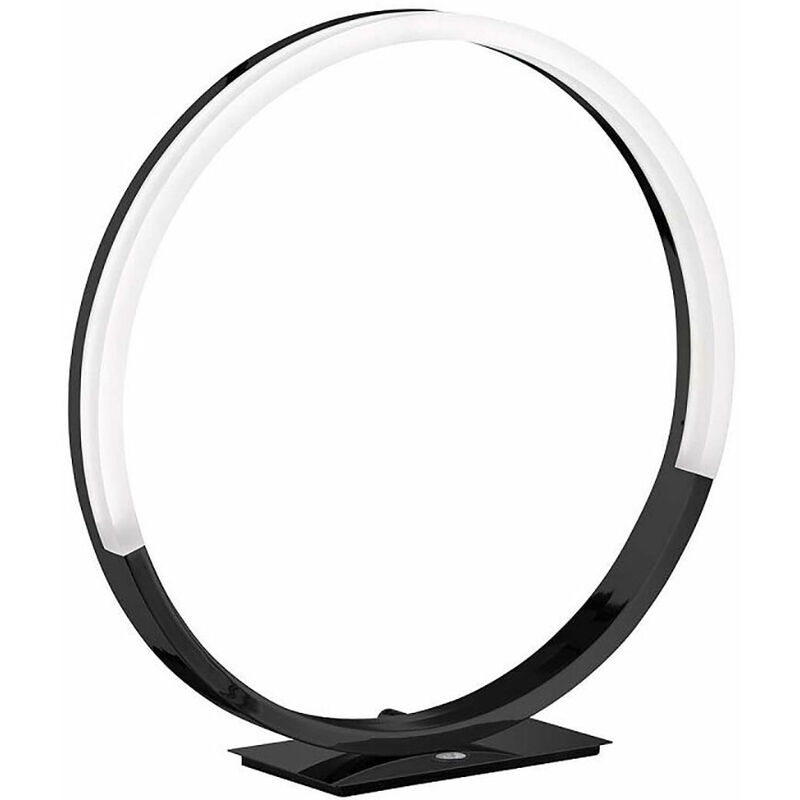 Image of Wofi - Lampada da tavolo lampada da comodino dimmerabile lampada da scrivania design touch dimmer 3 livelli, metallo nero, 1x led 8.5 w 650 Lm bianco