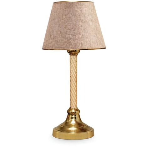 Lampada da tavolo, lampada da comodino, luce da soggiorno Lamp 1 x E 27 Max 40 W