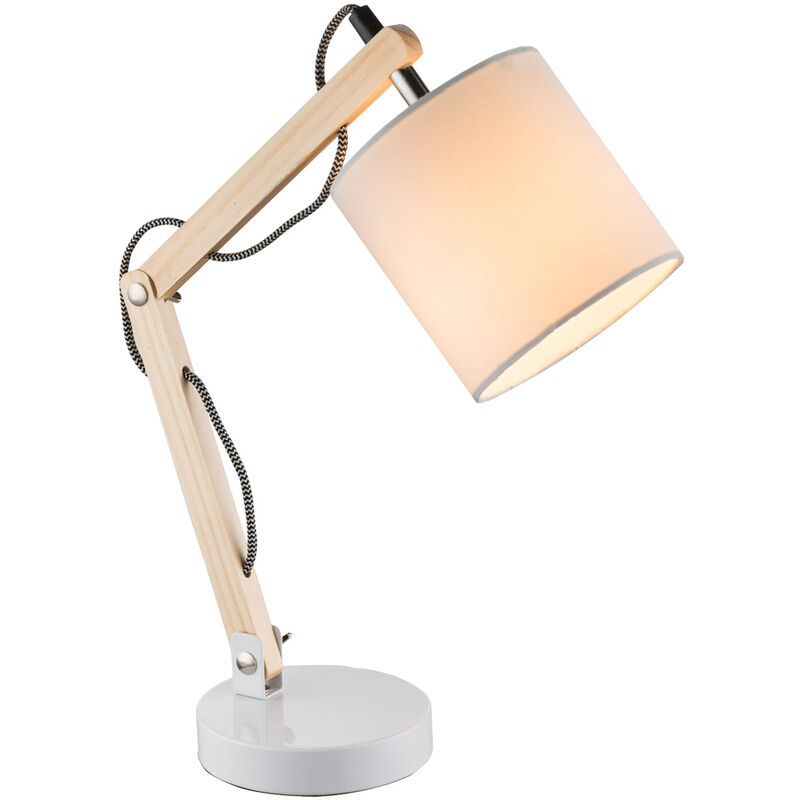 Image of Lampada da tavolo lampada da tavolo lampada da comodino lampada da lettura smart home controllo vocale timer dimmerabile, 1x led rgb 5W 470Lm bianco
