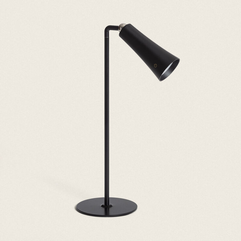 Lampada da Tavolo LED 3W Portatile Metallo con