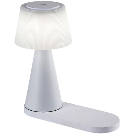 Lampada da tavolo LED 5W bianca touch Qi Rabalux Zavier