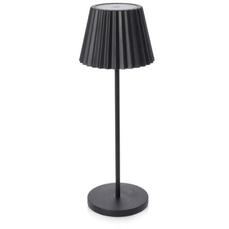 LAMPADA DA TAVOLO LED ARTIKA NERO H36CM BIZZOTTO