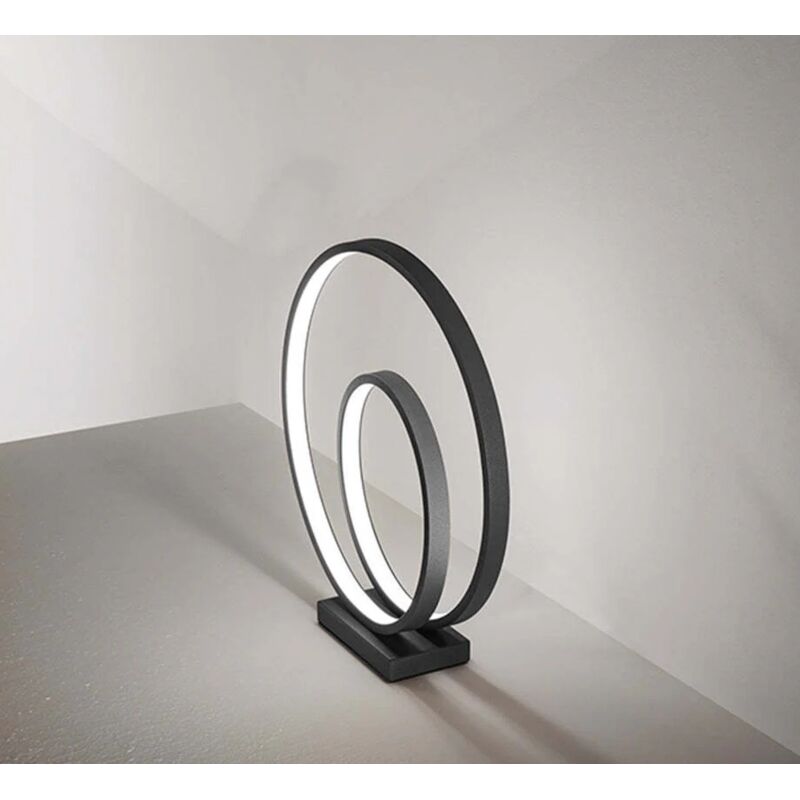 Lampe à poser led design métal noir perenz 6621 n lc Lampe à poser led design métal noir perenz 6621 n lc