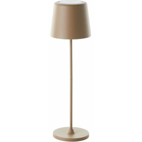 Lampada da tavolo LED KAAMI BRILLIANT - Metallo e plastica - Cappuccino - 2W - IP44