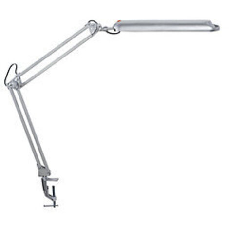 Lampada da tavolo LED MAULatlantic argento 42 cm