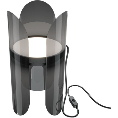 Lampada da tavolo LED nera acrilico Maytoni Insight MOD416