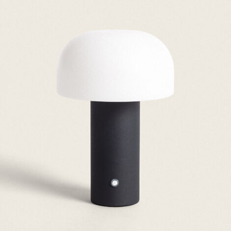 Lampada da Tavolo LED Portatile con Batteria USB Ricaricabile Leta  Nero