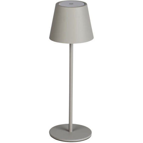 Lampada da tavolo LED – Wireless – Metallo grigio  IP54  369mm Kanlux