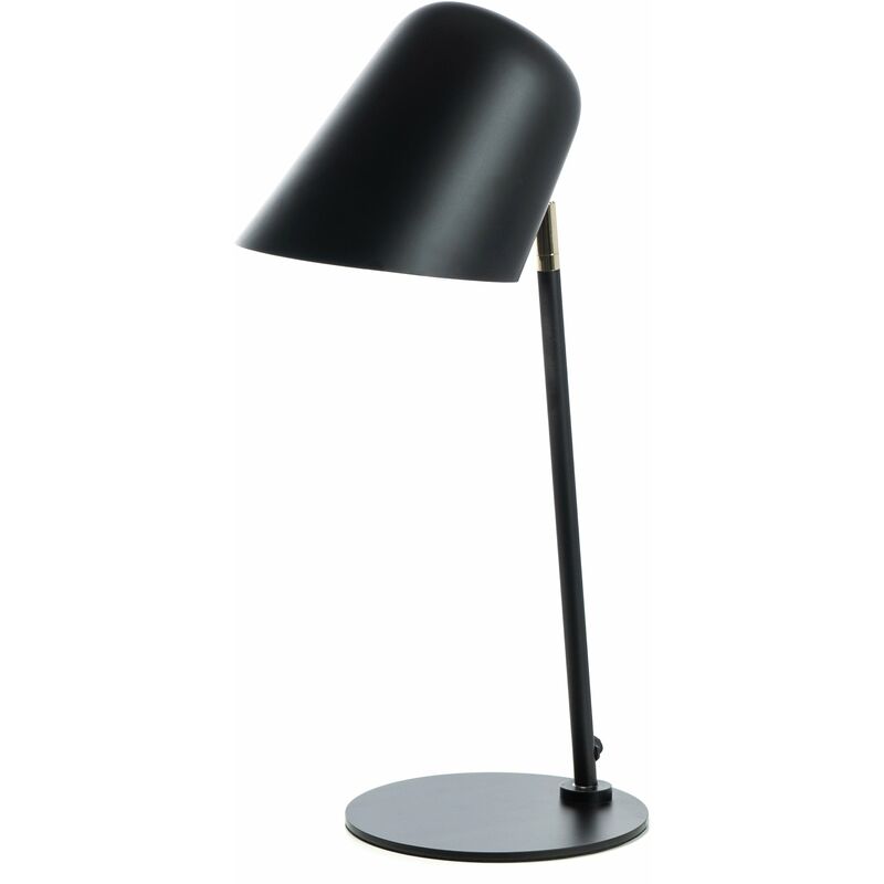 Image of Tft Home Furniture - Lampada da tavolo leyn nero