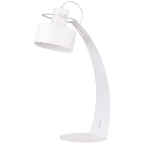Lampada da tavolo loft bianca Rif E27 15W Sigma Lighting