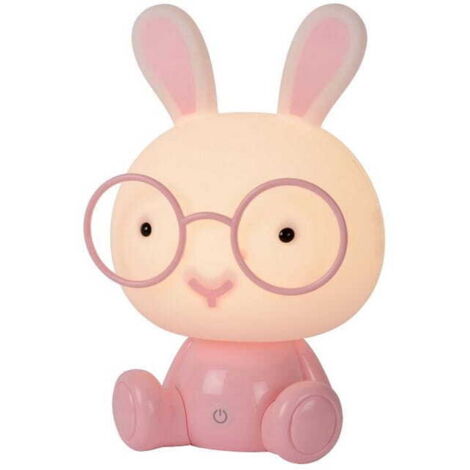 Lampada da tavolo Lucide DODO Coniglio LED 3W 2700K Rosa