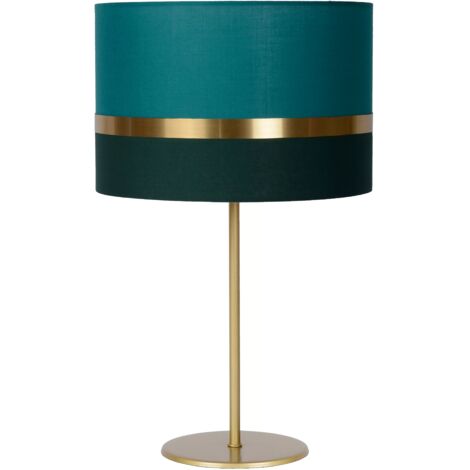 Lampada da tavolo Lucide Extravaganza lino verde E27