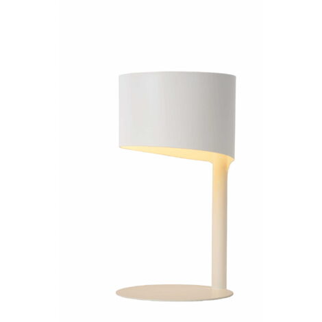 Lampada da tavolo Lucide Knulle bianca E14 40W 28,5cm