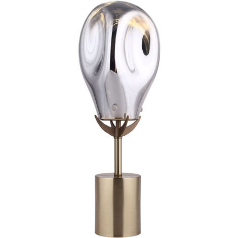 Lampada da Tavolo Lumineca 23x60 cm Panist Grigio