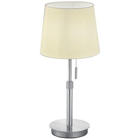 Lampada da tavolo LYON argento Trio E27 regolabile