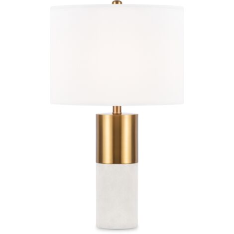 Lampada da tavolo Maytoni Bianco ottone E27 bianca