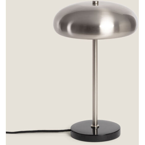 Lampada da Tavolo Metallo Aleisk Nichel