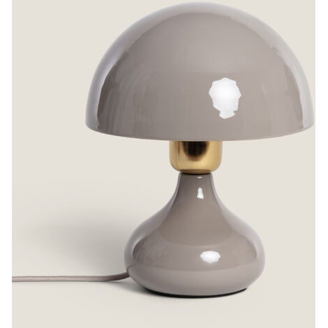 Lampada da Tavolo Metallo Krish Tortora