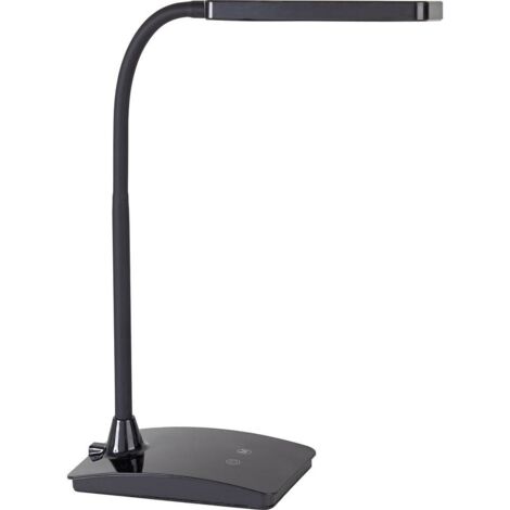 Lampada da tavolo metallo/nero, max 360mm con supporto