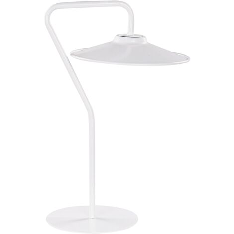 Lampada da tavolo moderna a LED Luce calda Ufficio Studio Soggiorno Bianco 41 cm Galetti
