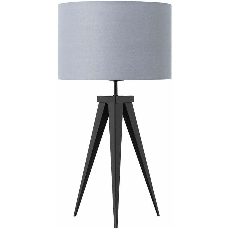 Image of Beliani - Lampada da tavolo moderna grigio chiaro Stiletto