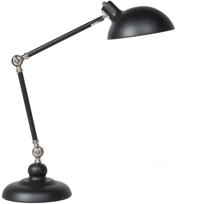 Image of Beliani - Lampada da tavolo moderna in colore nero opaco Meramec