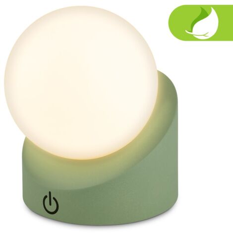 Lampada Da Tavolo Moderna Sora Plastica Verde Lime Led Integrato 2W 2700K