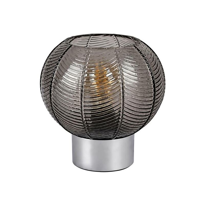 Lampada da tavolo Monet Metal Chrome Crome Glass