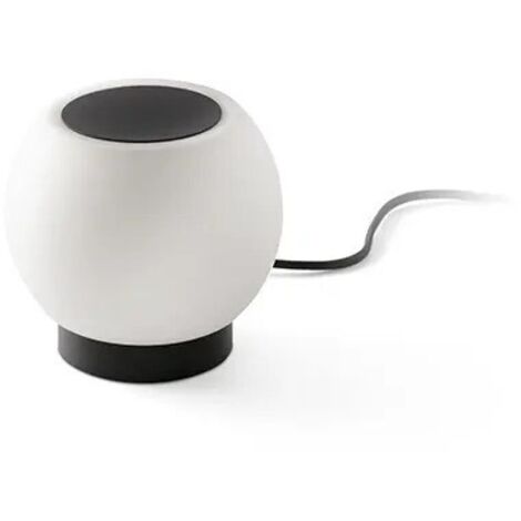 Lampada da tavolo MOY nera liscia con interruttore 40065