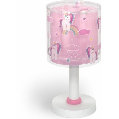 Lampada Da Tavolo Per Bambini Unicorns