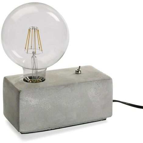 Lampada da tavolo per scrivania arredo casa base in pietra lume moderno