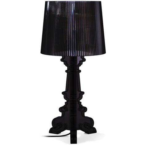 Lampada da Tavolo - Piccola Lampada da Soggiorno - Bour Nero