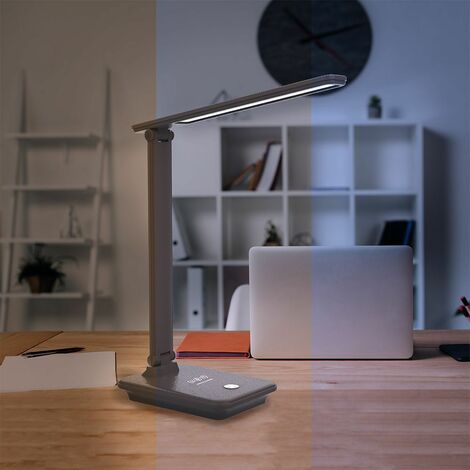 Lampada da tavolo con caricatore wireless TEA290
