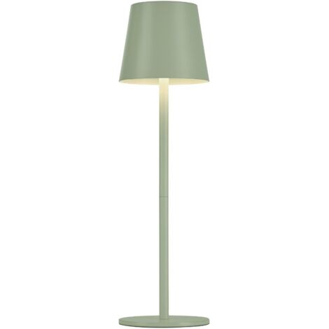 Lampada da tavolo portatile touch LED 3W verde Euria