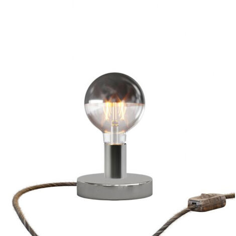 Lampada da tavolo Posaluce Half Cup in metallo