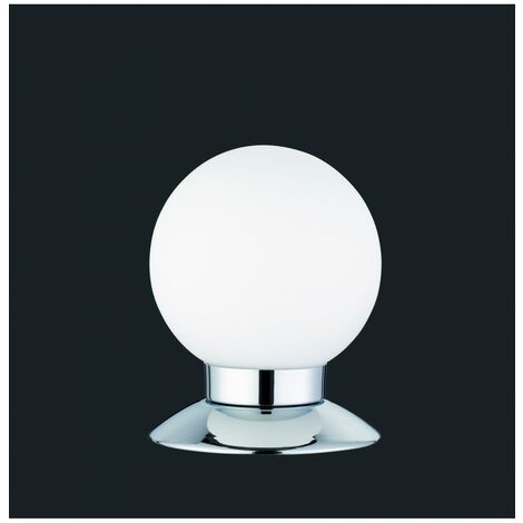 Trio Lighting George lampada da tavolo led vetro sfera con