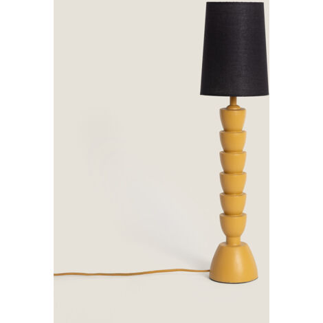 Lampada da Tavolo Resina Darian Senape