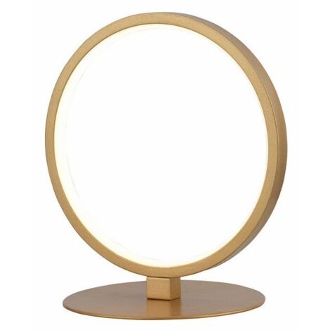 Lampada da tavolo Ring Ragi oro LED 8W 4000K Reality