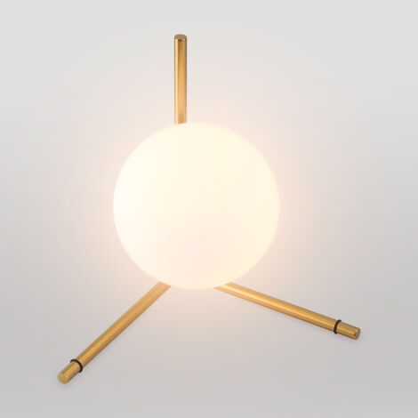 BARCELONA LED Lampada da tavolo sfera di cristallo "Ripper" Flos IC T2