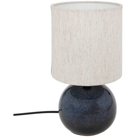 Lampada da Tavolo Sferica da Tavolo Gaia h.28cm colore Blu