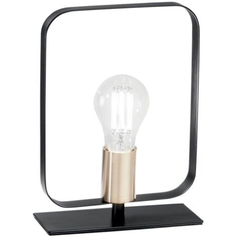 "Lampada da tavolo SMITH in metallo nero"