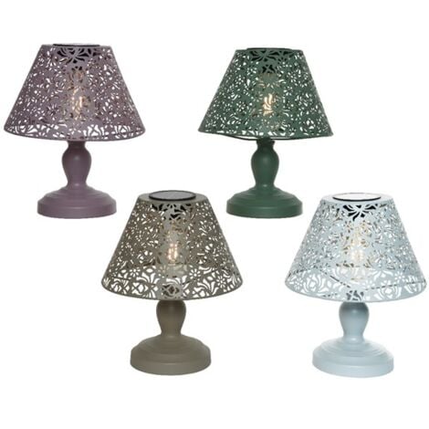 LAMPADA DA TAVOLO SOLARE A LED COLORI ASSORTITI