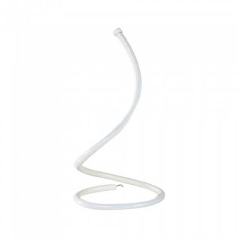 lampada da tavolo spirale led abajour moderno bianco caldo bianco 17 watt F