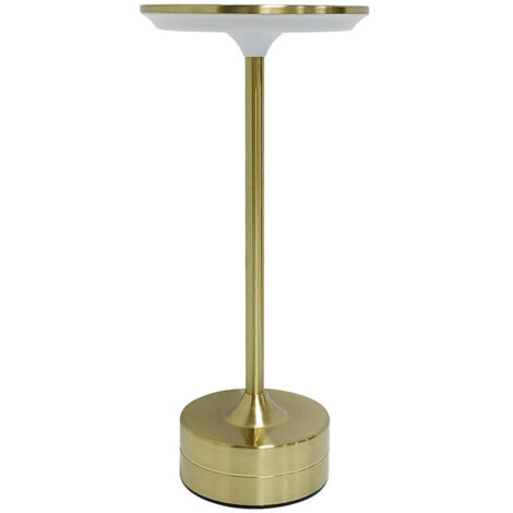 Lampada da tavolo TAVOLO Milagro oro LED 2,5W con cambio colore senza fili