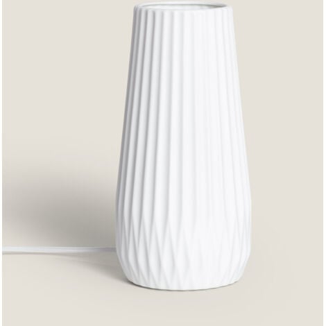 Lampada da Tavolo Teide Bianco